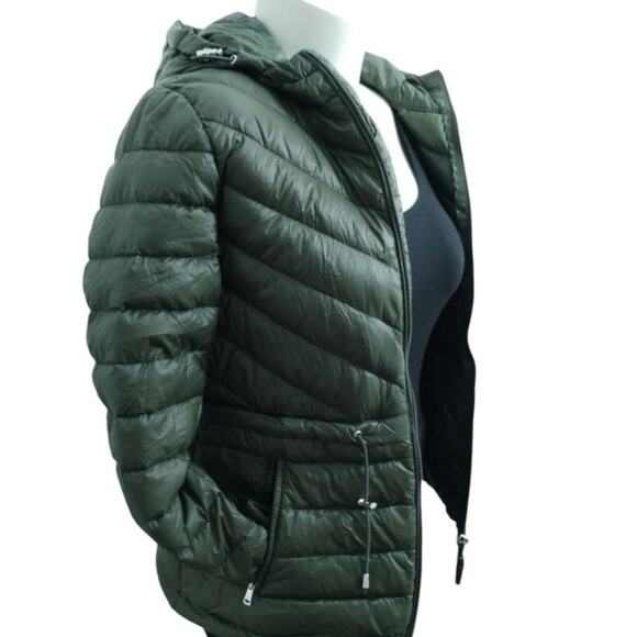 Ralph Lauren Women's size Medium Anorak Lightweight Down Puffer Jacket Preppy - Picture 3 of 13